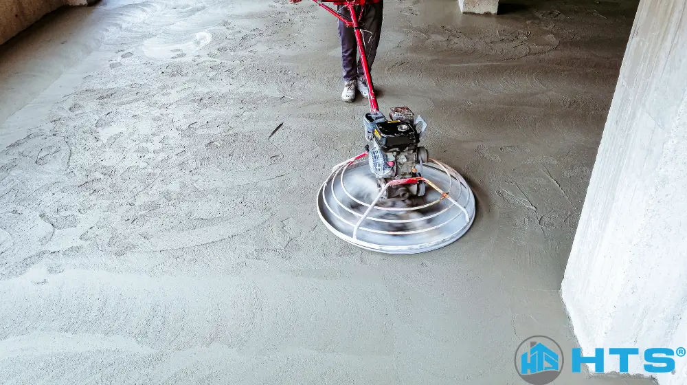 Quy trình mài đánh bóng sàn bê tông chuẩn kỹ thuật