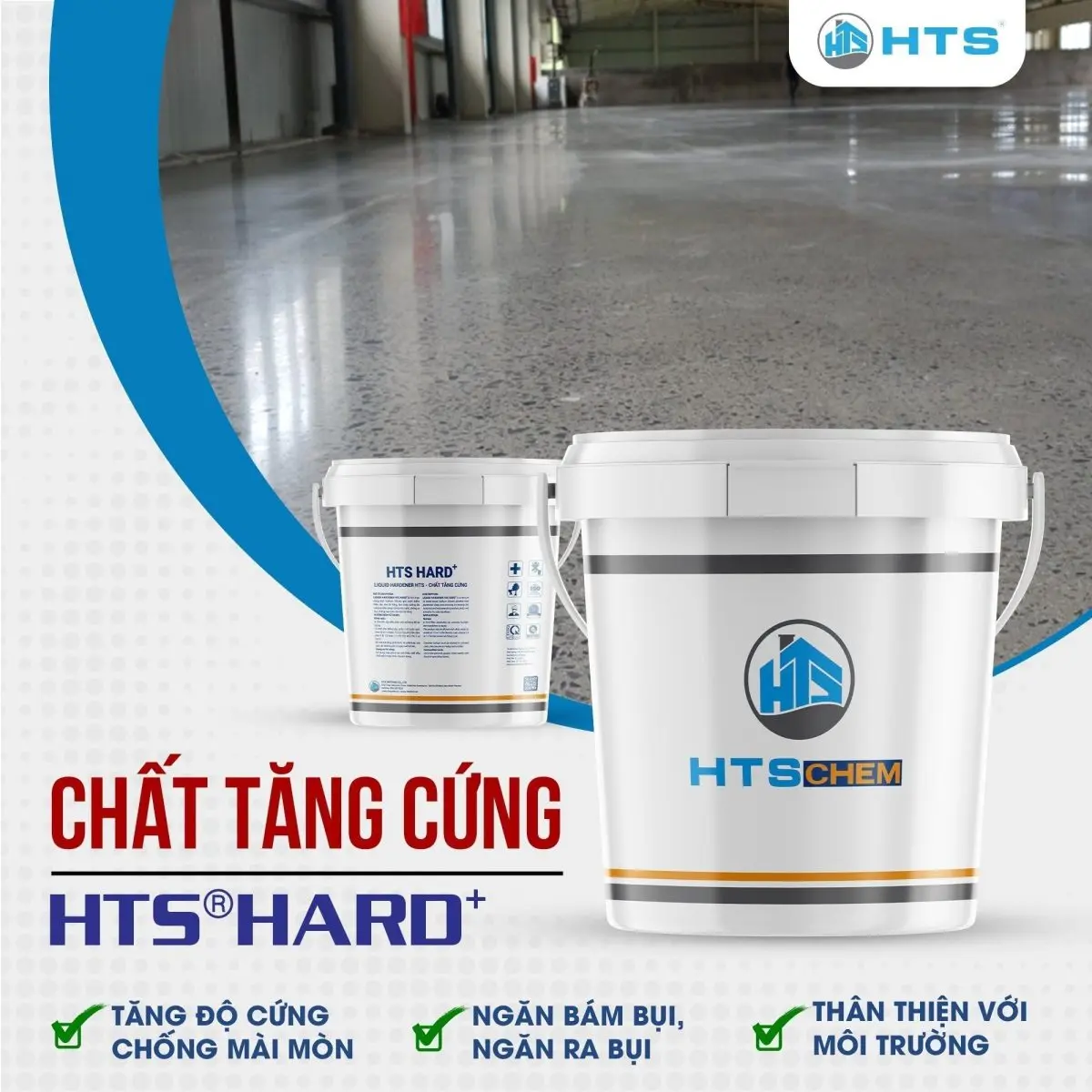 Thi công Liquid Hardener giúp bề mặt sàn bê tông trở nên cứng hơn và chống mài mòn hiệu quả