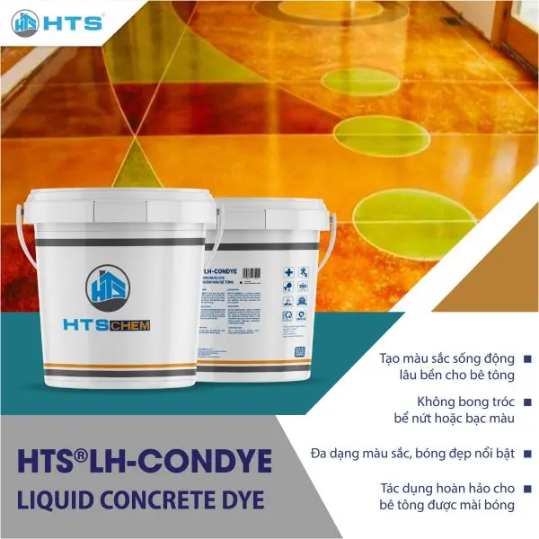 HTS®LH-CONDYE - CHẤT NHUỘM MÀU BÊ TÔNG HTS®LH-CONDYE - CHẤT NHUỘM MÀU BÊ TÔNG
