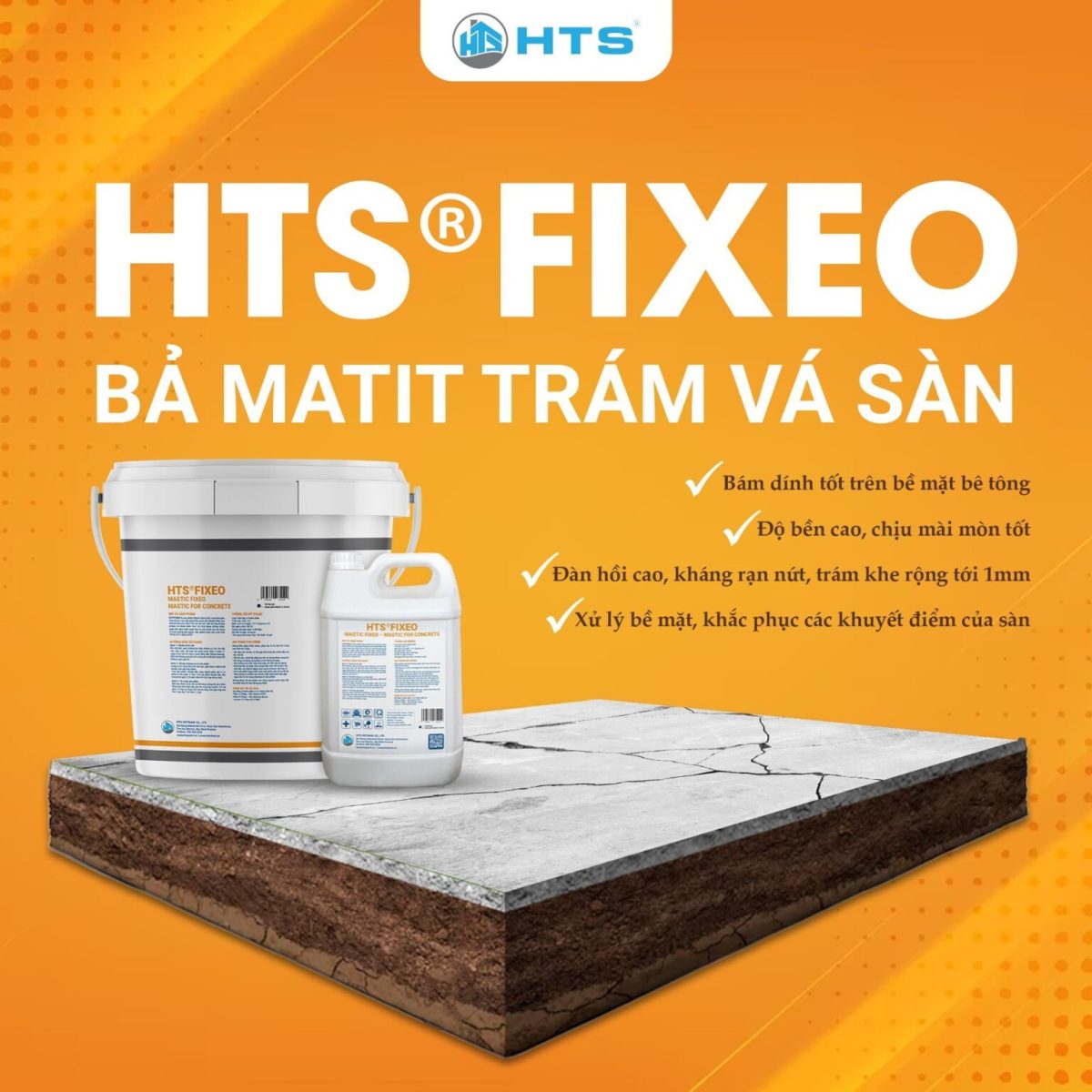 Bả mastic sàn bê tông giúp bề mặt mịn đẹp, tăng độ bám sơn và cải thiện chất lượng hoàn thiện công trình