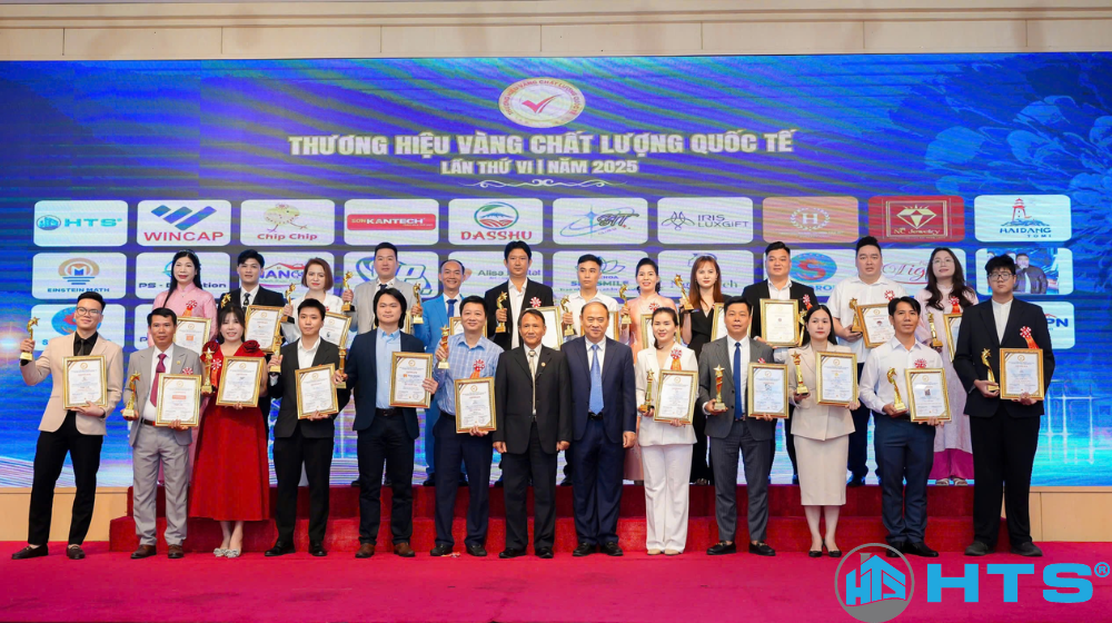 HTS Việt Nam Ghi Dấu Ấn Vàng 2025 Danh Hiệu Quốc Tế Khẳng Định Chất Lượng Sơn Hàng Đầu