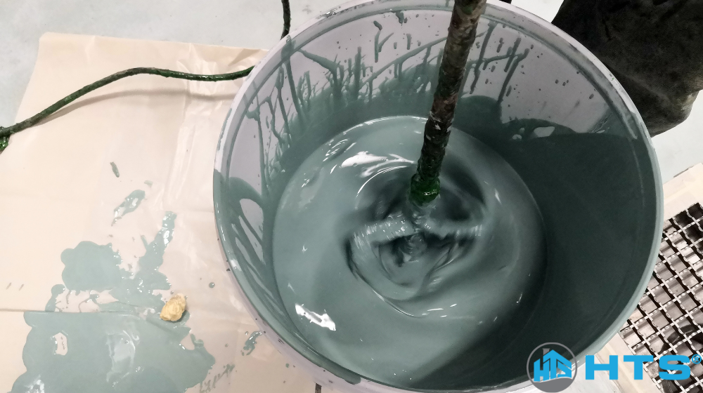 Cách pha sơn epoxy đúng tỷ lệ để tránh hư hỏng trong quá trình thi công