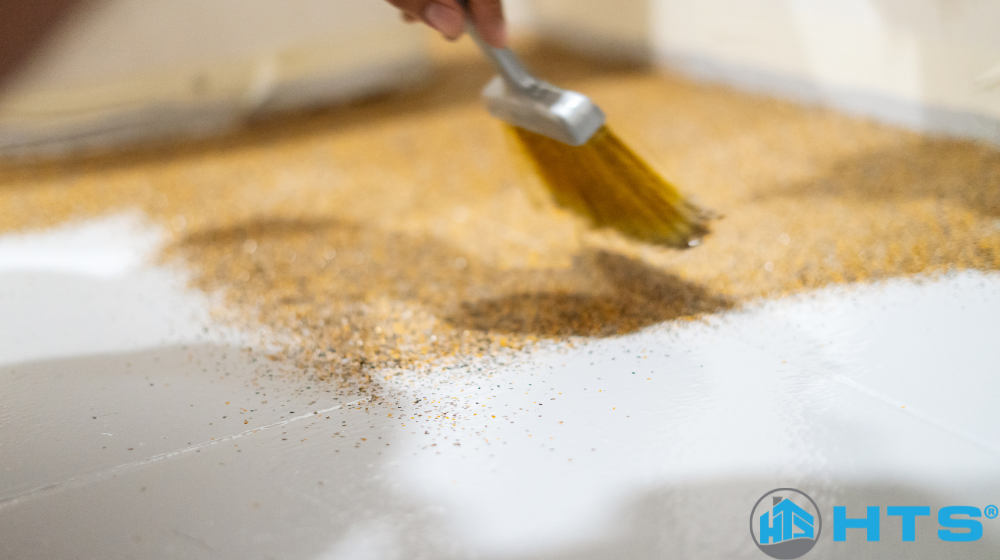 Hình ảnh mô tả giải pháp phủ sàn epoxy cho nền bê tông công nghiệp