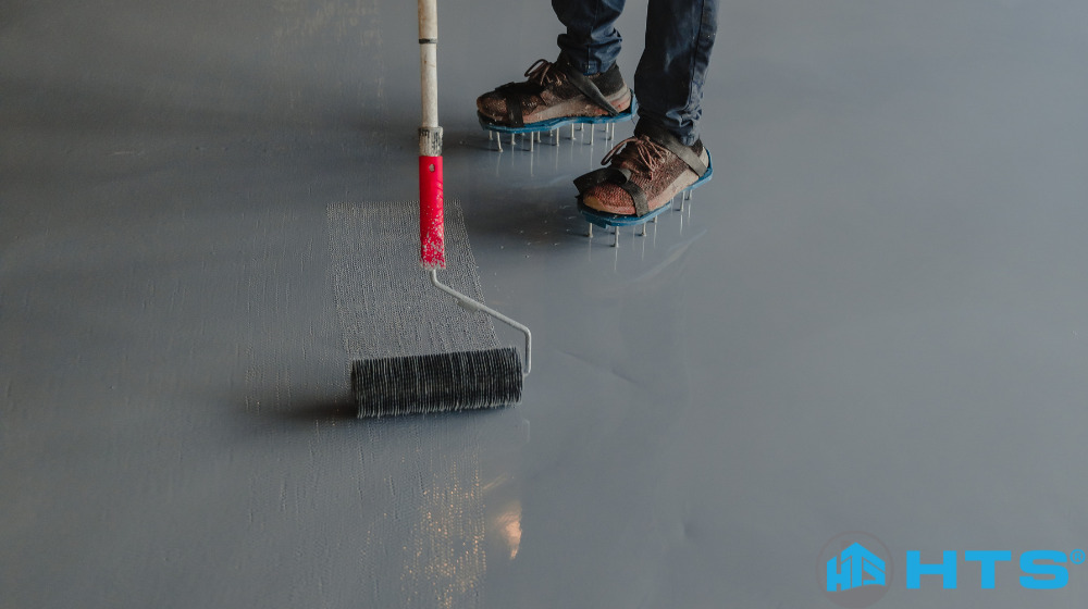 Quy trình thi công sàn keo epoxy chuẩn, đảm bảo độ bền, độ bám dính và tính thẩm mỹ cho sàn